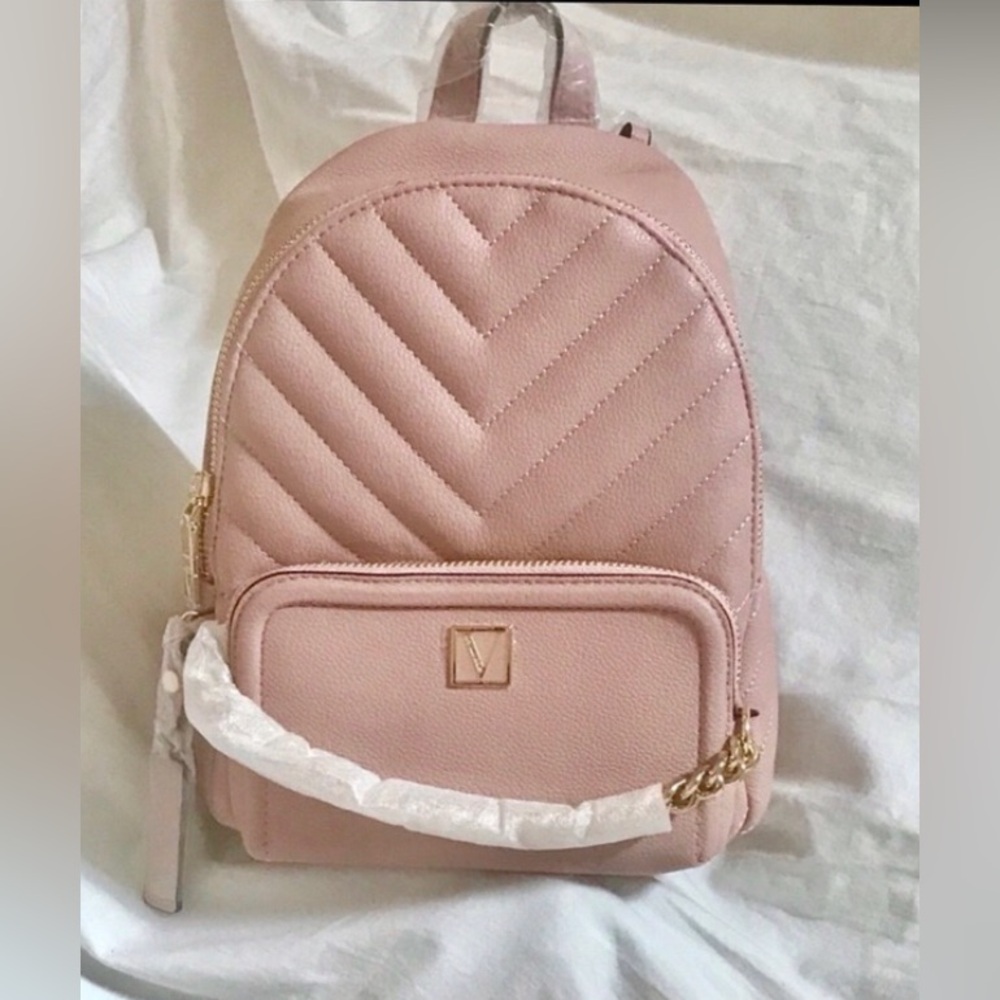 Small city Backpack VS pink blush orchid Victoria's Secret NWT
